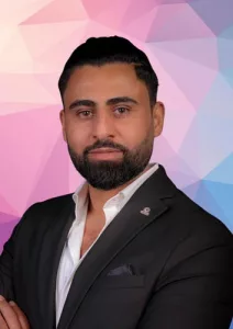 Foto vum Riyadh Almajmas - Kandidat fir d'Gemengewalen 2023 fir d'PIRATEN an der Stad Lëtzebuerg